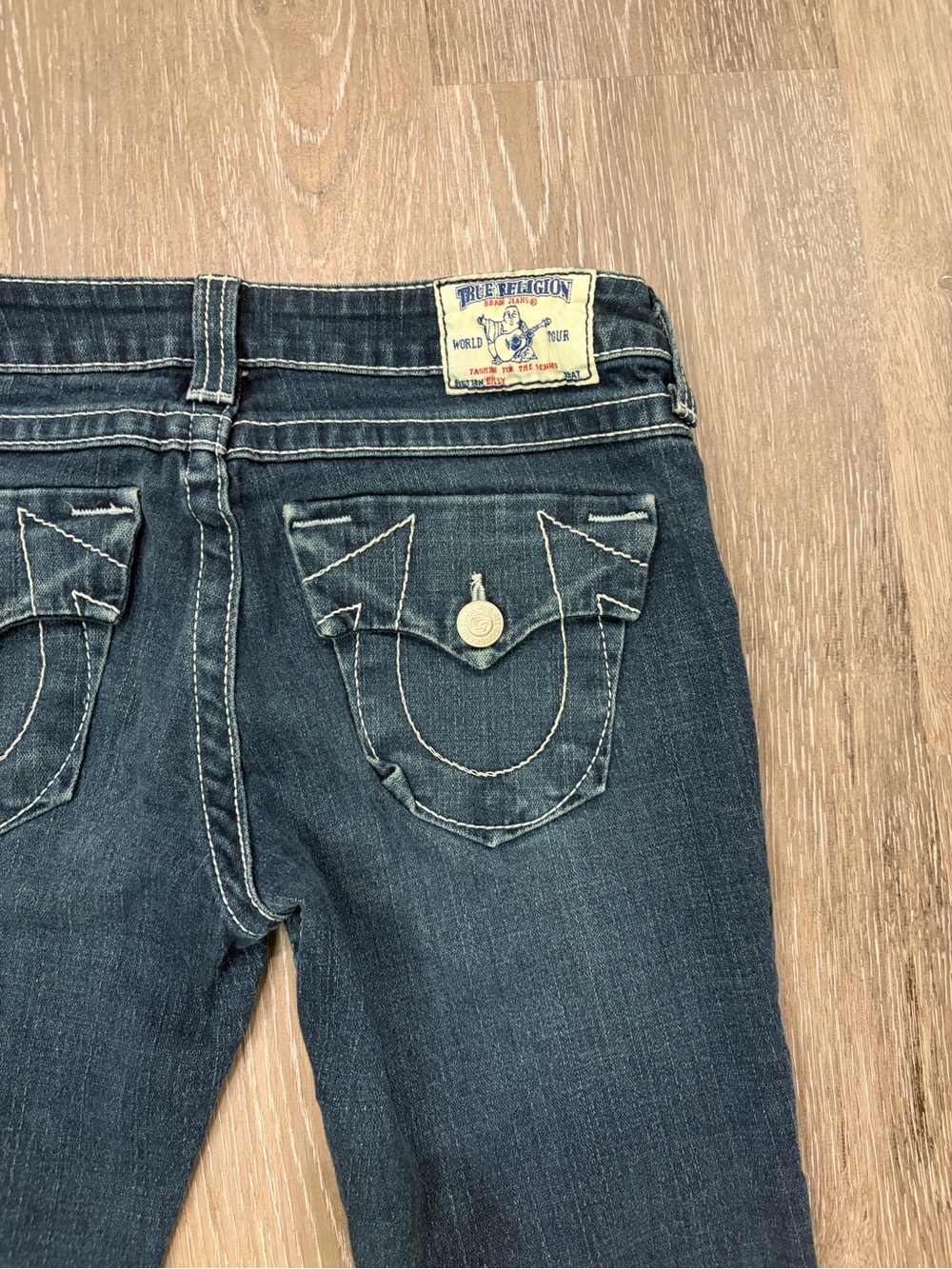 True Religion Women's Dark Blue Jeans